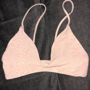 Acacia Na Pali top in Pink Snake